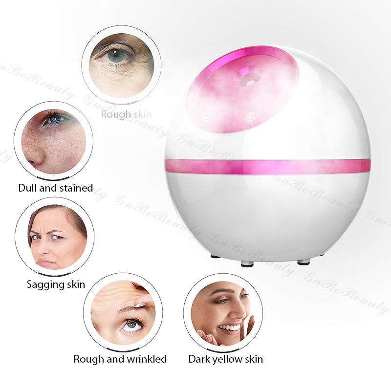 Горячая Распродажа, Электрический отпариватель для лица Gubebeauty, бытовой горячий туман, отпариватель для лица для очистки лица для домашнего использования с FCC & CE