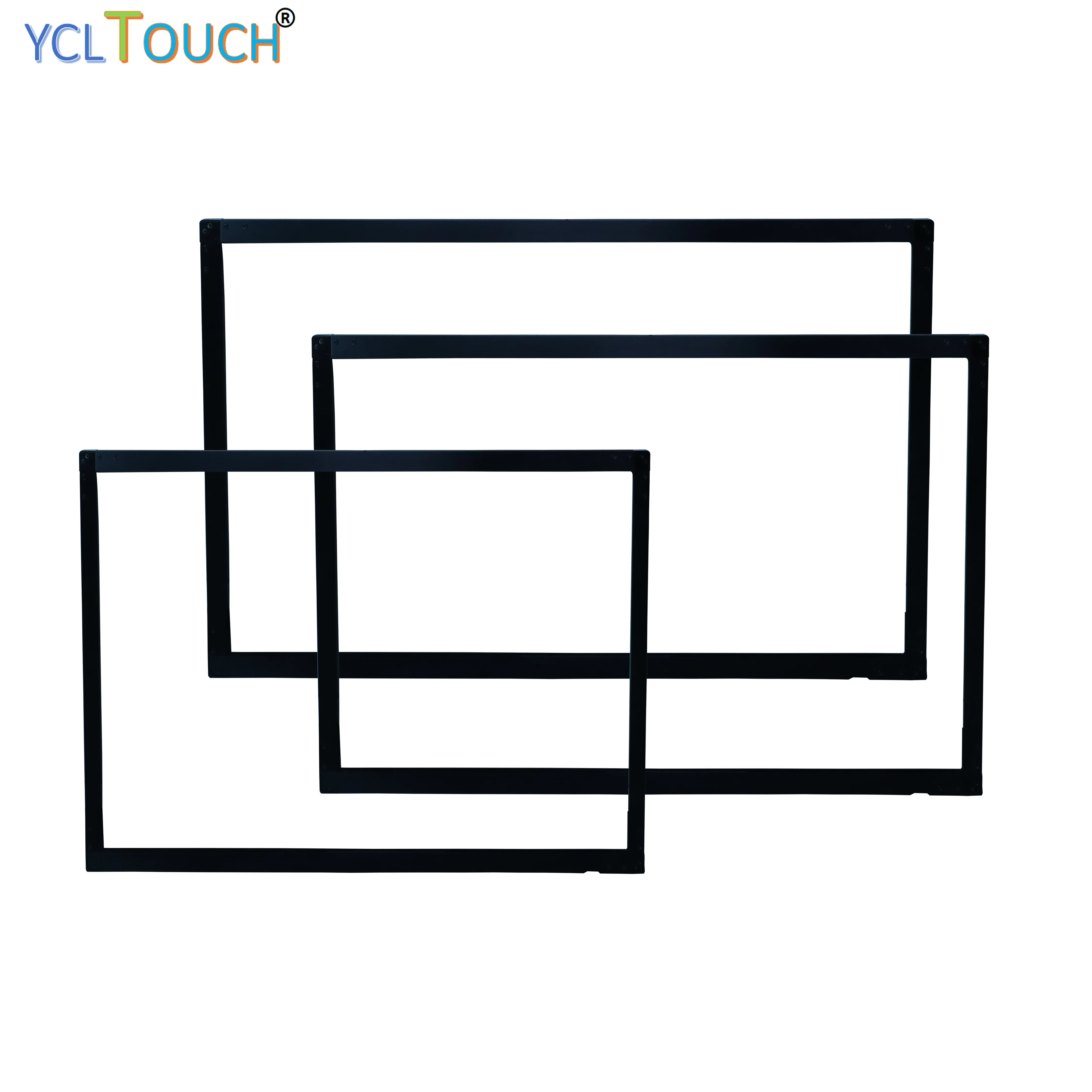 YCLTOUCH 49 inch aluminum alloy ir touch screen panel 40 touch points open frame  overlay kit