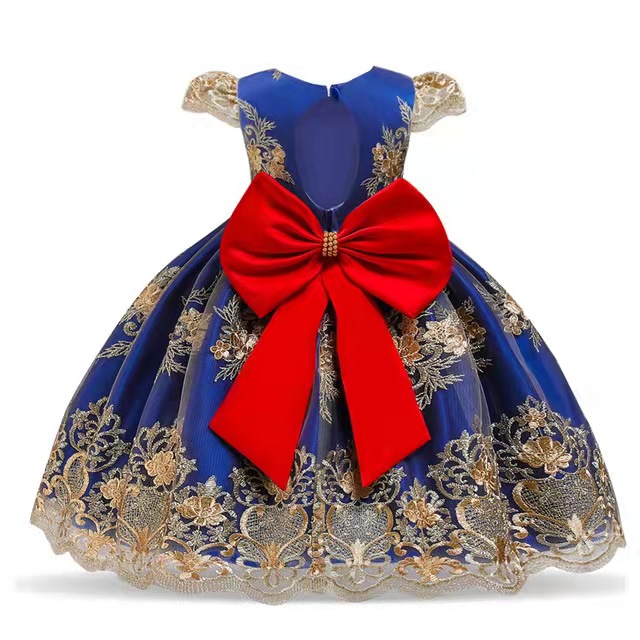2021 New Product Children's Wedding Dress Pettiskirt Children's Party Tail Girls Birthday Dresses