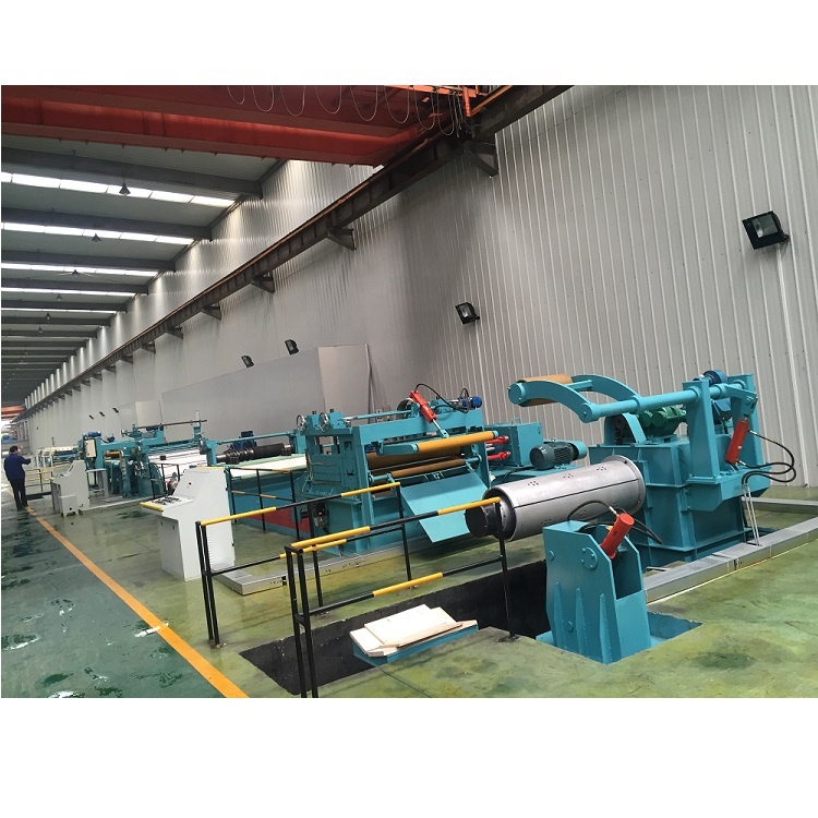 High speed automatic metal steel coil slit and Cut to Length line