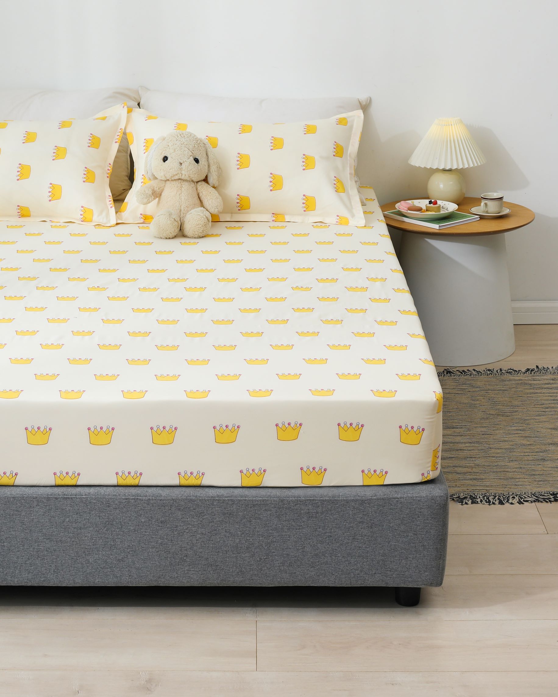 lazada hot sale wholesale luxury linen fitted sheets queen size 100% polyester bed sheet
