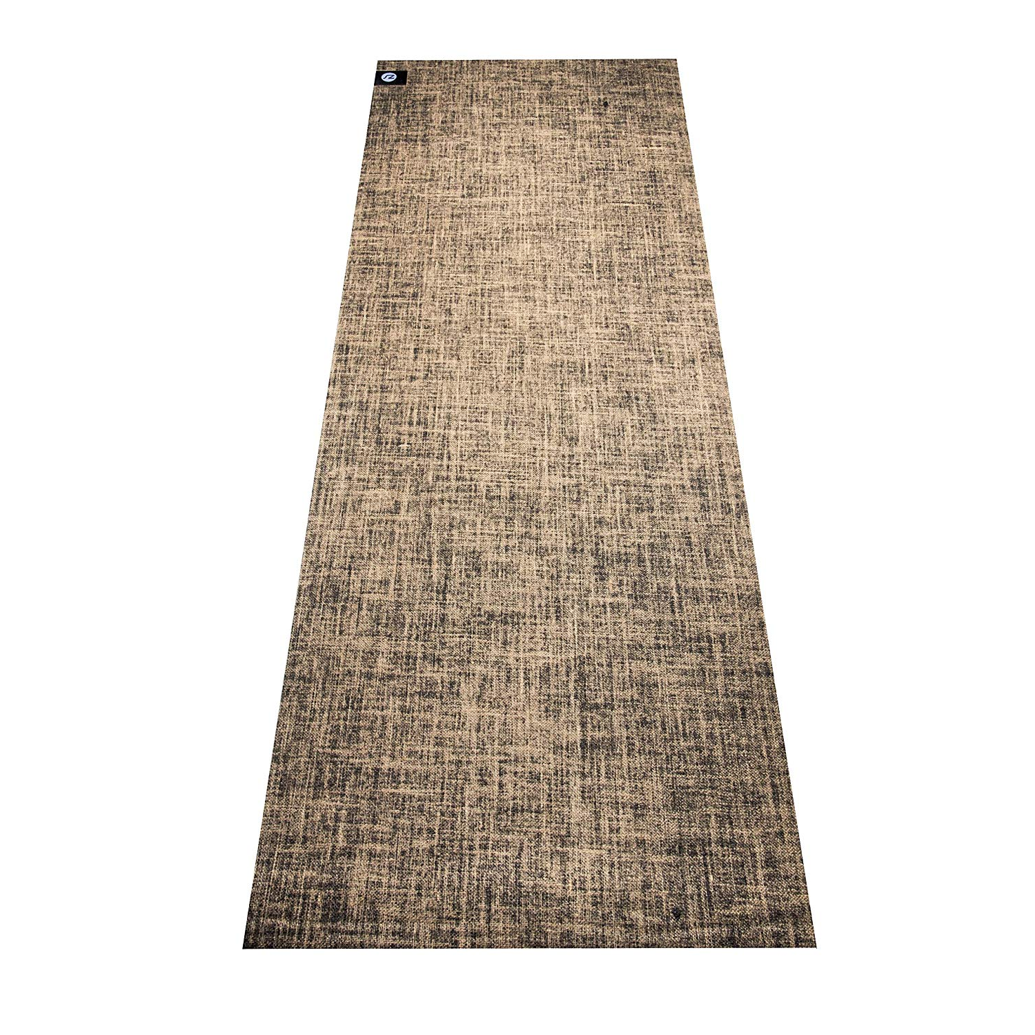 Hot Oem Microfiber 4mm Black Jade Linen Natural Rubber Yoga Mat