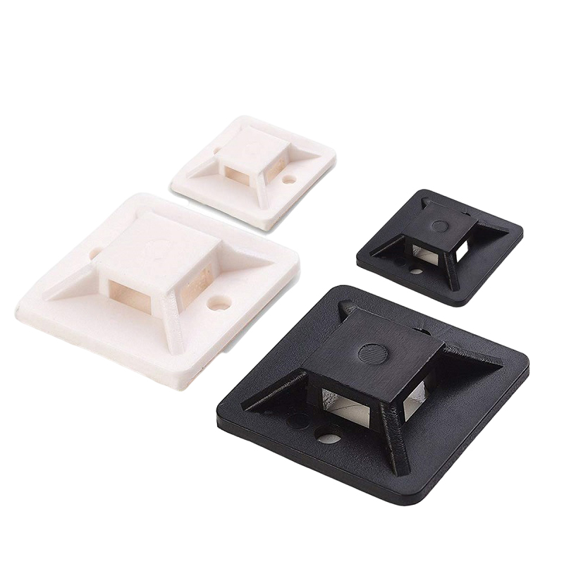 Economical Custom Design Nylon Self Adhesive Cable Holder Ties Mounts
