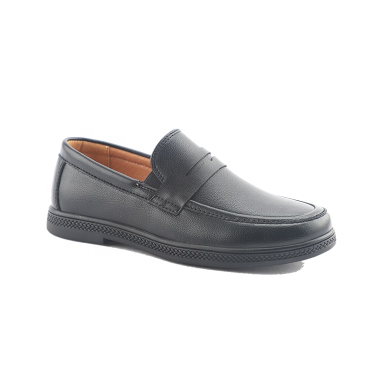 Teenager Simple Retro Leather Shoes OEM Children's Party Gift Dress Shoes