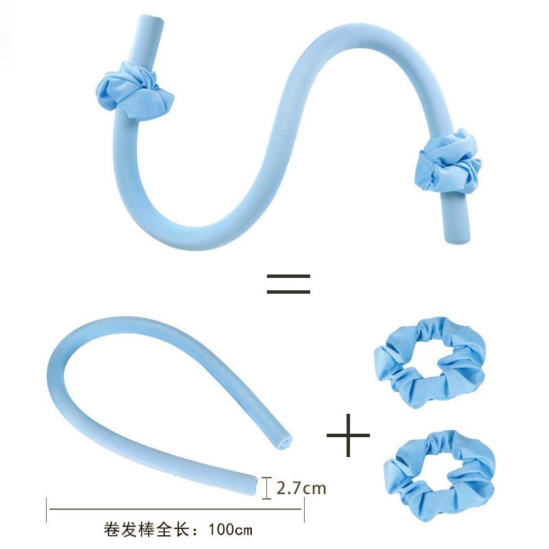 100%silk curling ribbon tools no heat hair curler heatless silk sleeping hair roller