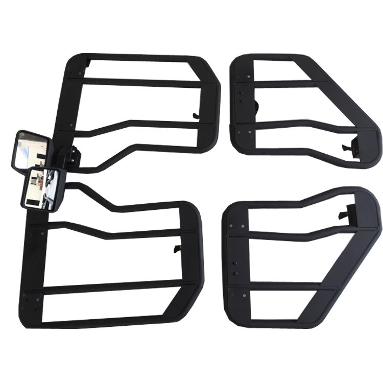 Полудверные стальные трубчатые двери Spedking JK/JL 2/4 с зеркалом для jeep wrangler
