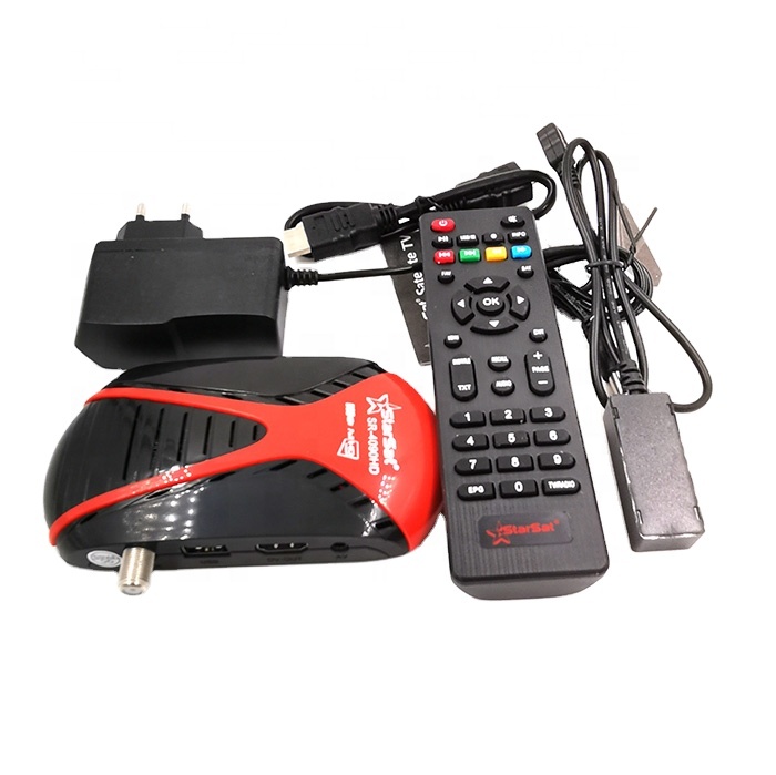 HD DVB S2 starsat цифровой спутниковый ресивер с cccam,biss ключей, DVB-S2 комплект компьютерной приставки к телевизору и Starsat-цифра спутниковый телевизионный ресивер