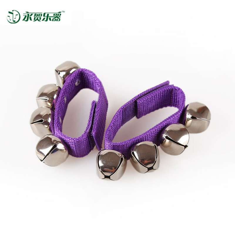 Children Baby Shaking Foot Ankle Bells Instrument Hand Wrist Bells For Kid Game