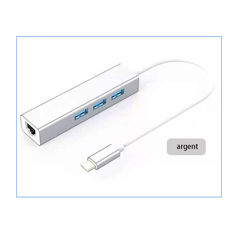 Адаптер USB type-C на внешний сетевой порт RJ45