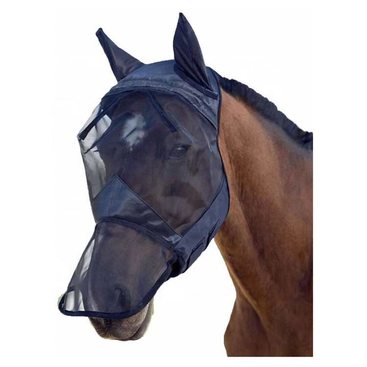 Лошадей flymask ушки для лошади б/у сетчатая ткань, сильная, высокая плотность, прозрачный, нервущийся