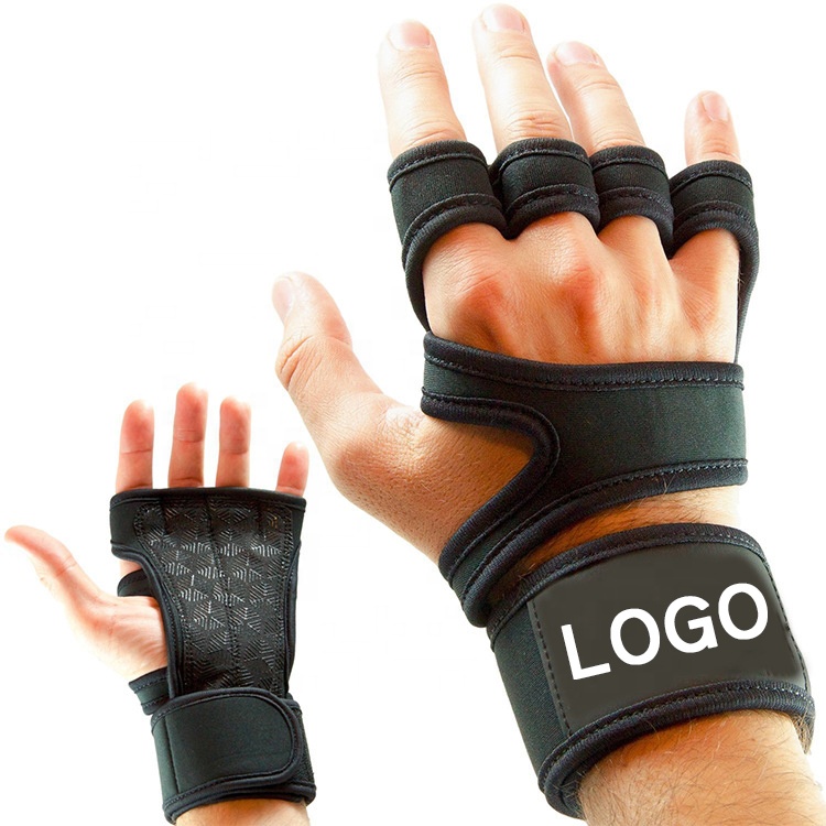 Custom Logo Wholesale Men Cross Training Fitness Weight Lifting Gym Gloves For Workout