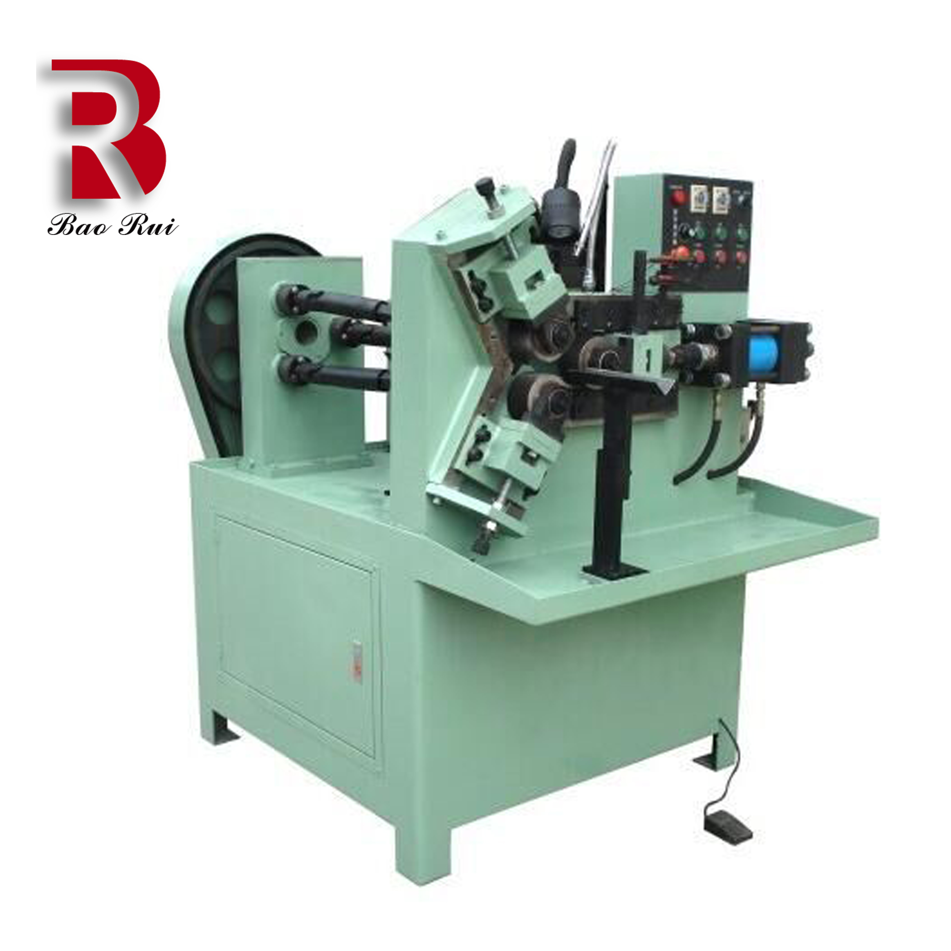Top Manufacturing of Thread Rolling machine with Three Rollers for Pipe and Tube