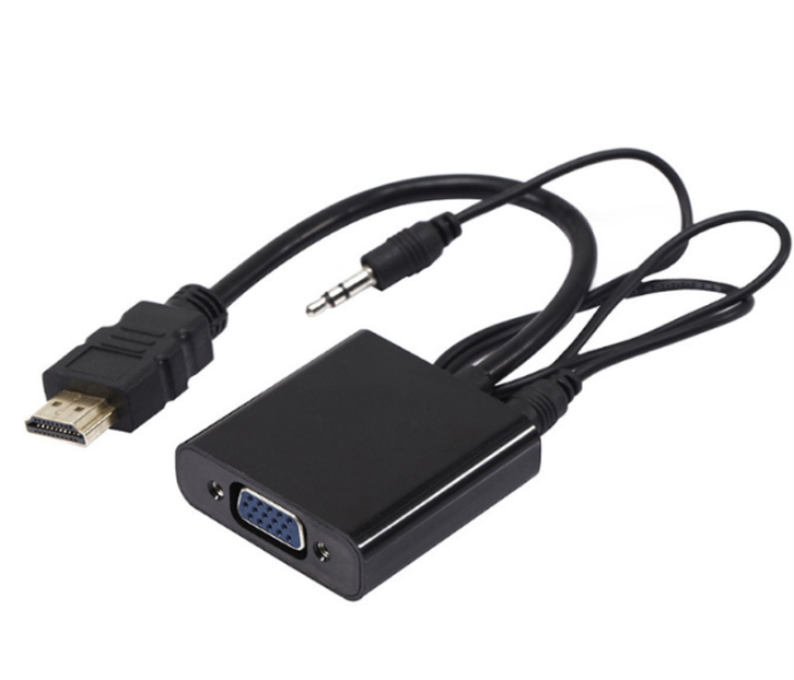 1080P HDMI к VGA адаптер папа к женскому кабелю конвертер с аудио выходом
