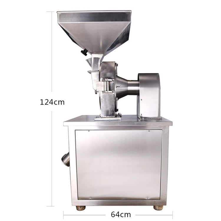 Industrial Automatic Dry Cassava Tea Leaf Spice Powder Making Grinding Food Pulverizer Crusher Grinder Machine