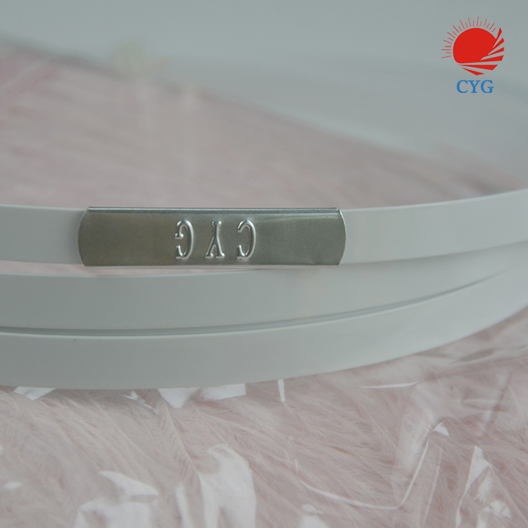 CYG-оптовая продажа рулонных плоских стальных костей для подъюбника, нижней юбки, 5 мм стальной обруч-соединитель