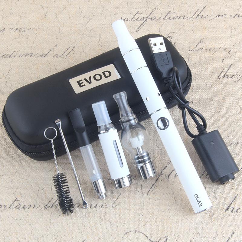 2019 стартовый набор воска КБД сухой травы Vape устройство evod 4 в 1 vape ручка комплект 650 мАч 900 мАч 1100 мАч 1300 мАч испаритель