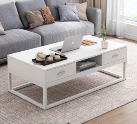 Simple tv stand wood tea cabinet living room furniture coffee table