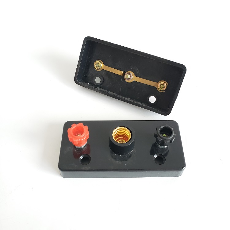 Physics experiment bulb holder electrical small screw bulb socket bulb base with terminal