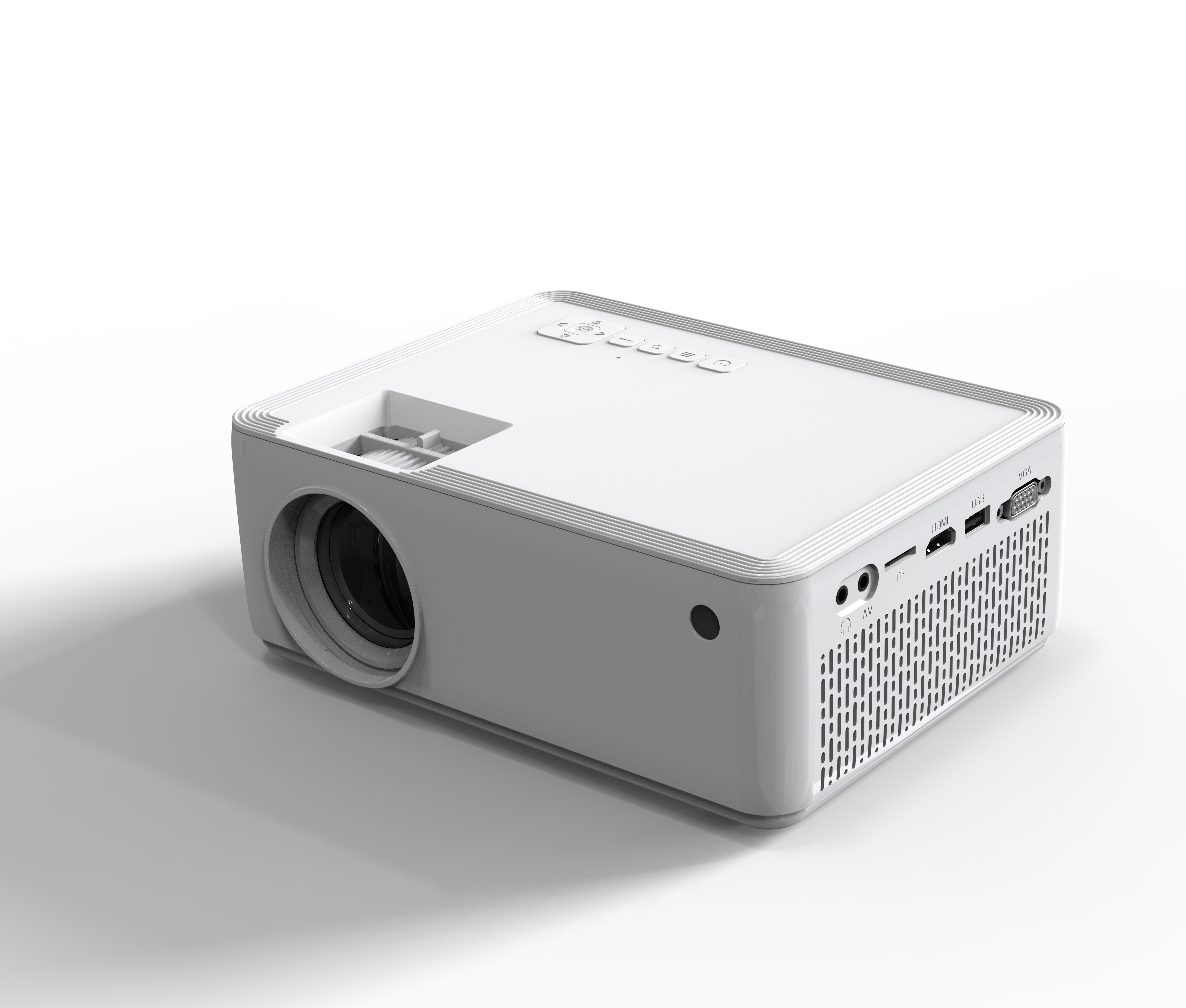 DiGear заводская цена YP13 HD 720p Разрешение кино светодиодный портативный домашний кинотеатр наружный мультимедийный проектор