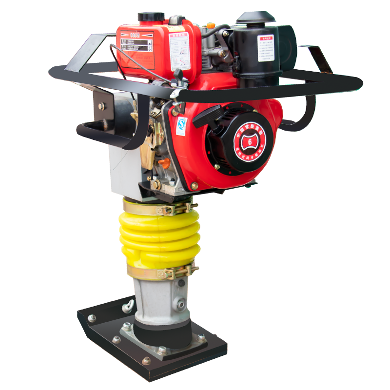 TYDP-220Vz High Performance Hand Push Tamping Rammer Jumping Jack Vibrating Tamper Backfill Earth Gravel Electric Impact Rammer