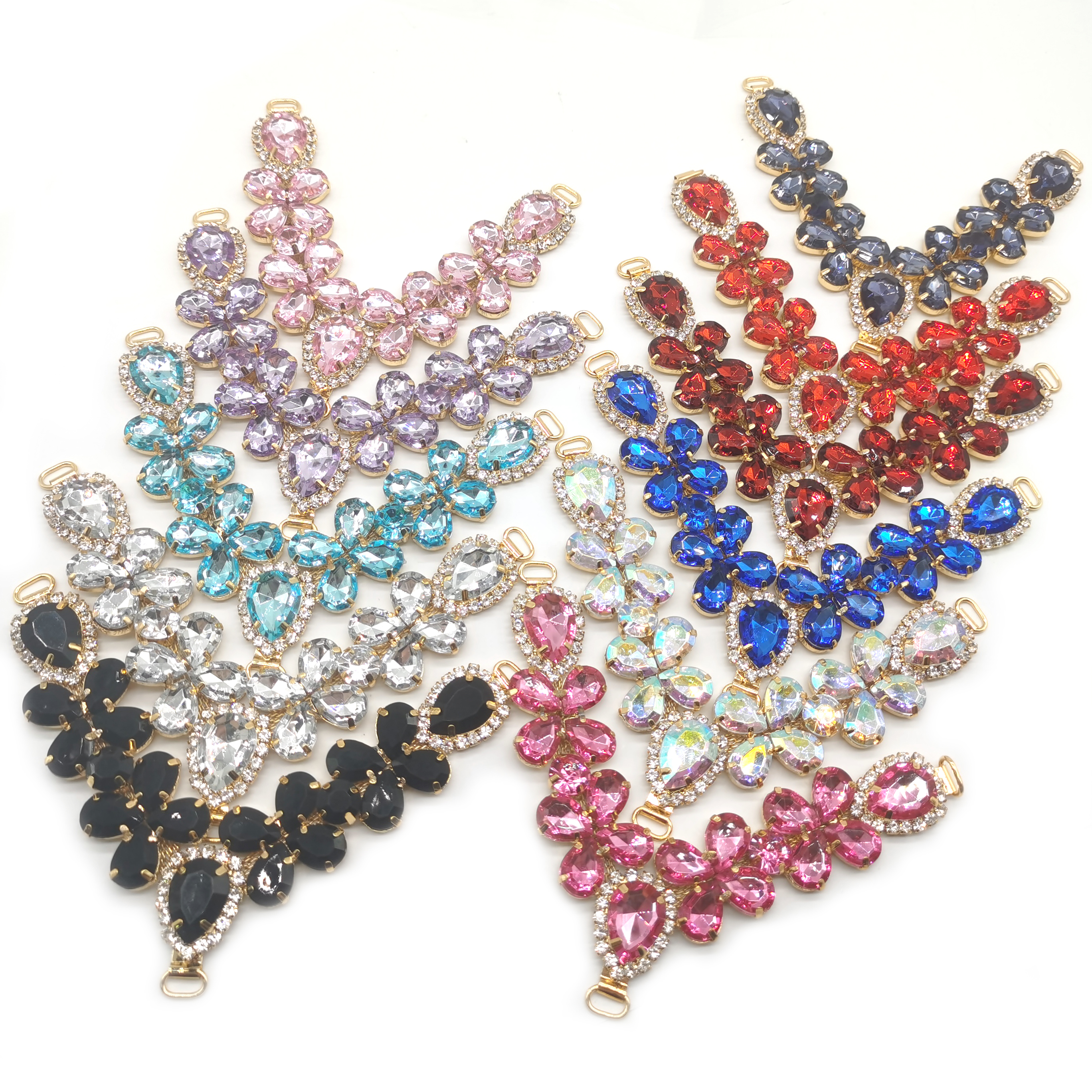 Оптовая продажа зодиака Сплав горный хрусталь крокодил туфля Подвески bling, Чарующее ювелирное крокодил туфля аксессуары подарок для дам, обладающих великим шармом