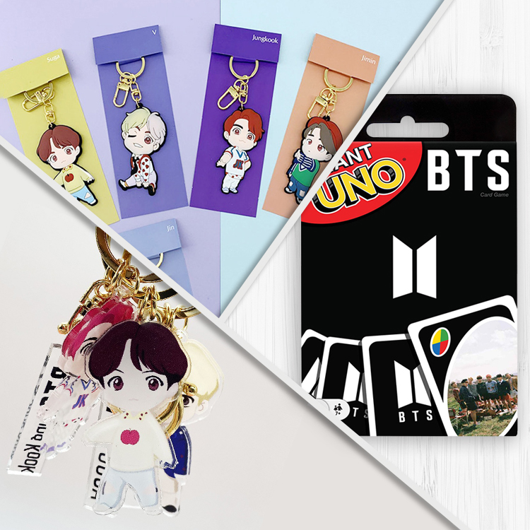 Llaveros ПВХ Резина BT21 BTS Kpop BTS брелок bts продукты