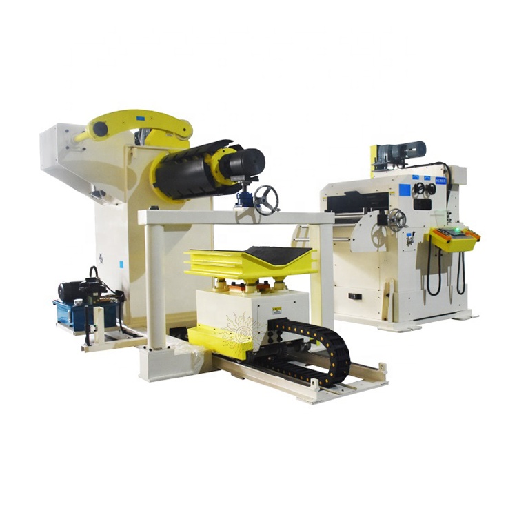 Automatic grill bottle fan making metal material rack coil feeding machine