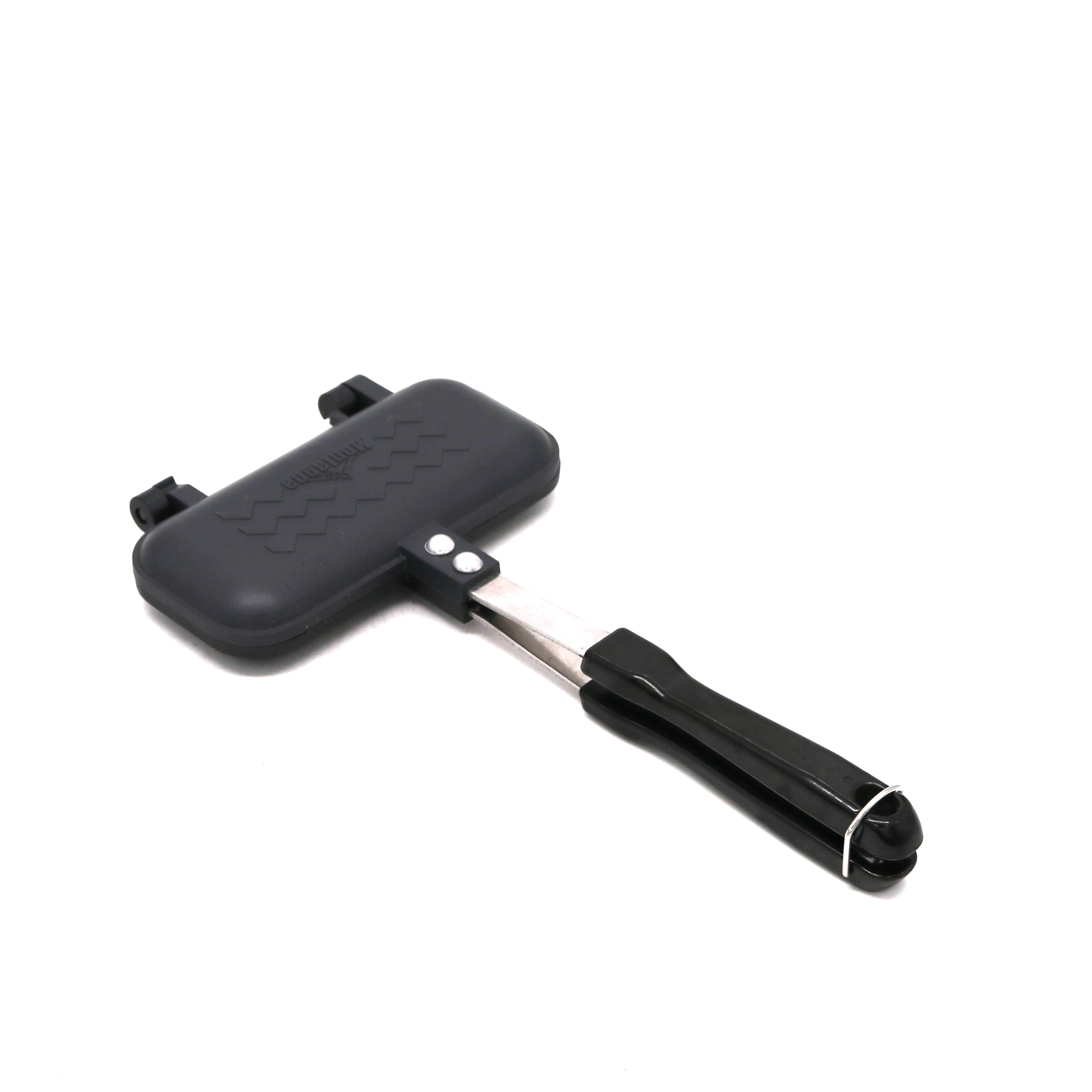 Aluminum Grill Pan, Non-Stick Outdoor Double-Sided Barbecue Tray, Removable Frying Pans