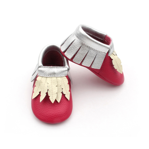 Lovely Fashion Wholesale Shoes Fancy Soft Soles Handmade Baby Moccasins