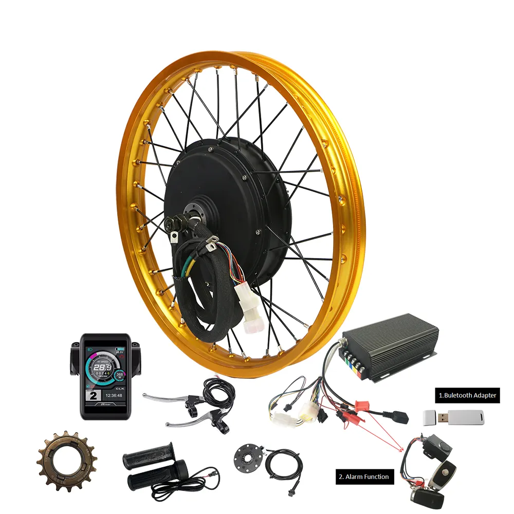 Cycling hub motor kit 3000w 135mm 150mm dropout other electric bicycle parts inside