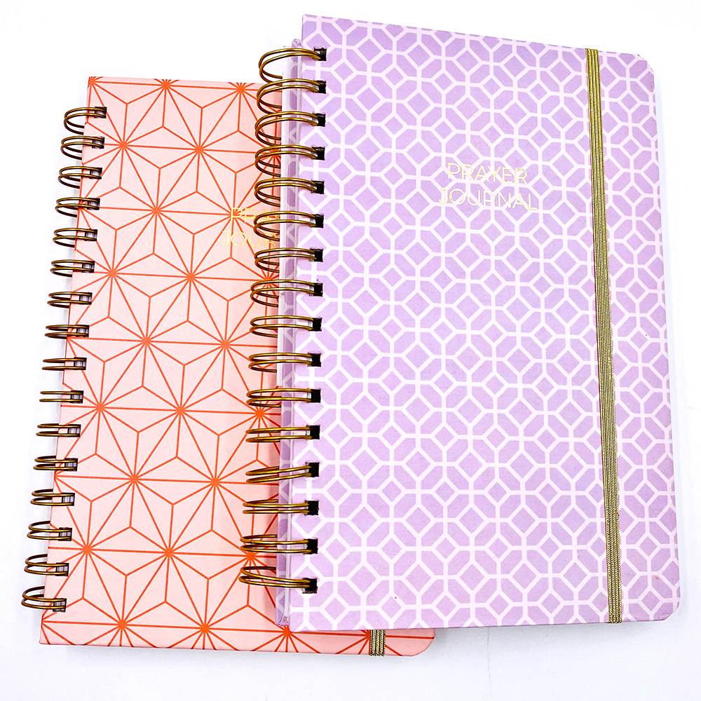 2022 Sublimation Note Book School Cuadernos Hardcover Book Printing A4 A5 Diary Mini Planner Journal Custom Logo Spiral Notebook
