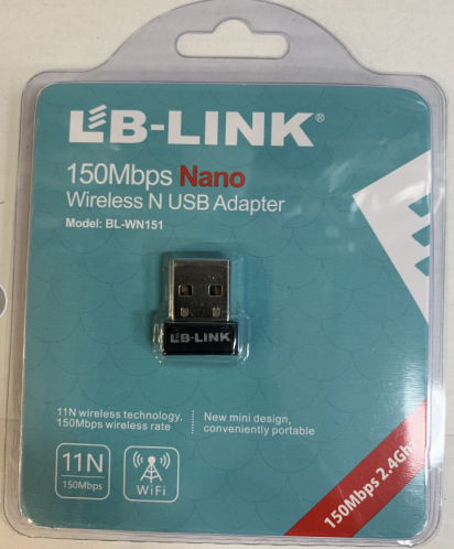 Внешний USB-ключ беспроводной Wi-Fi адаптер LB LINK Ethernet Сетевая карта для компьютера ПК MAC Windows