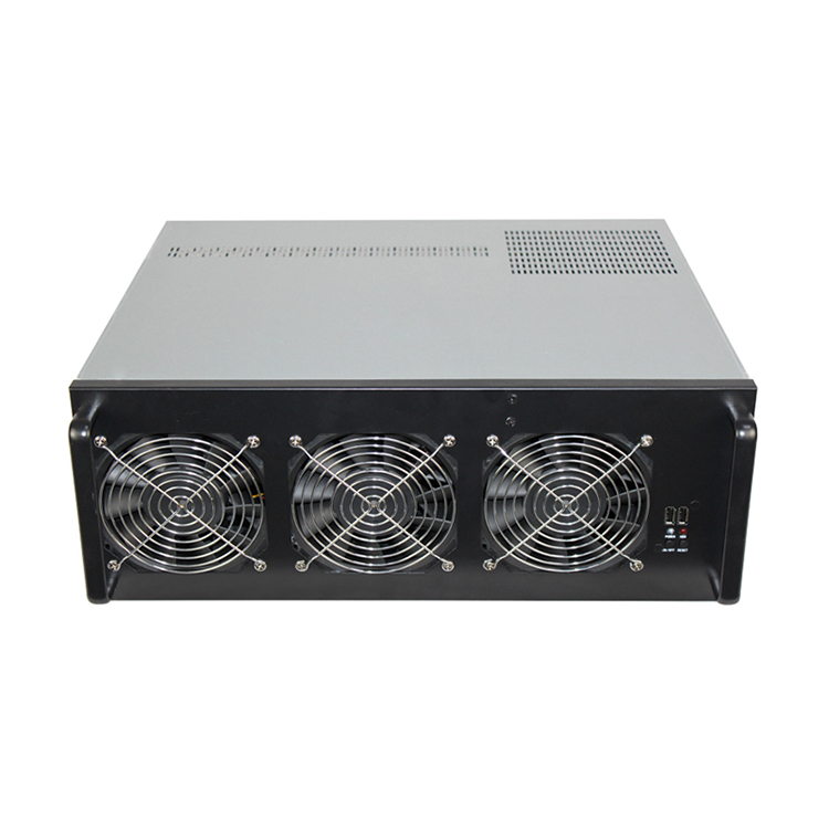 Лучшая цена, 8 GPU шахтный корпус, высокий уровень hashrate 200-240 mh/s 8 gpu металлический корпус, машина для добычи, для добычи эфириума