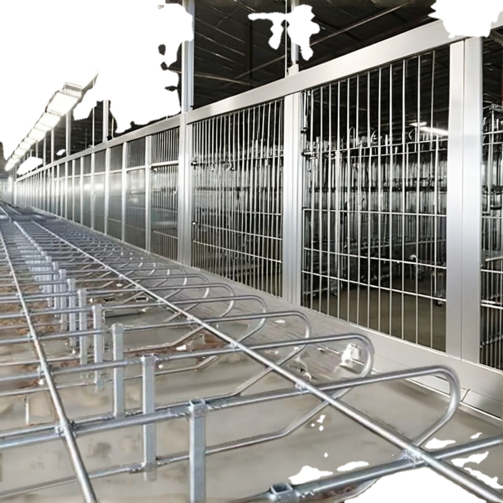 High Quality New Design Cattle Farm Equipment Cow Laying Bed with Free Stalls Dairy Barns for Home Use Retail