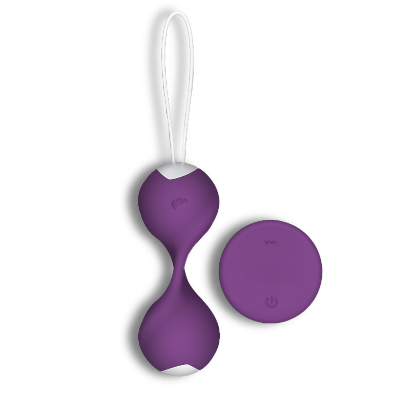 Amazon Top sell Ben Wa Balls Weighted Sex Toys Kegel Balls For Tightening Silicone Remote Control Can be heated kegel balls