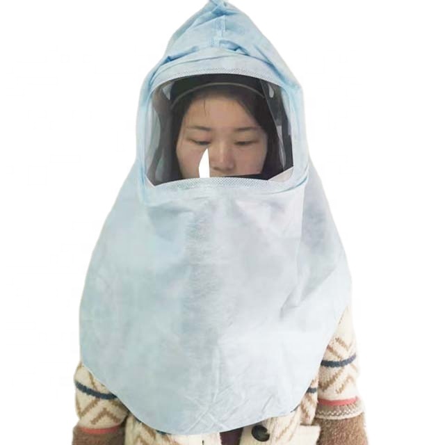 Breathing full range of high-level protection for the eyes/face/respiratory system Medical Disposable Surgical Hood shield