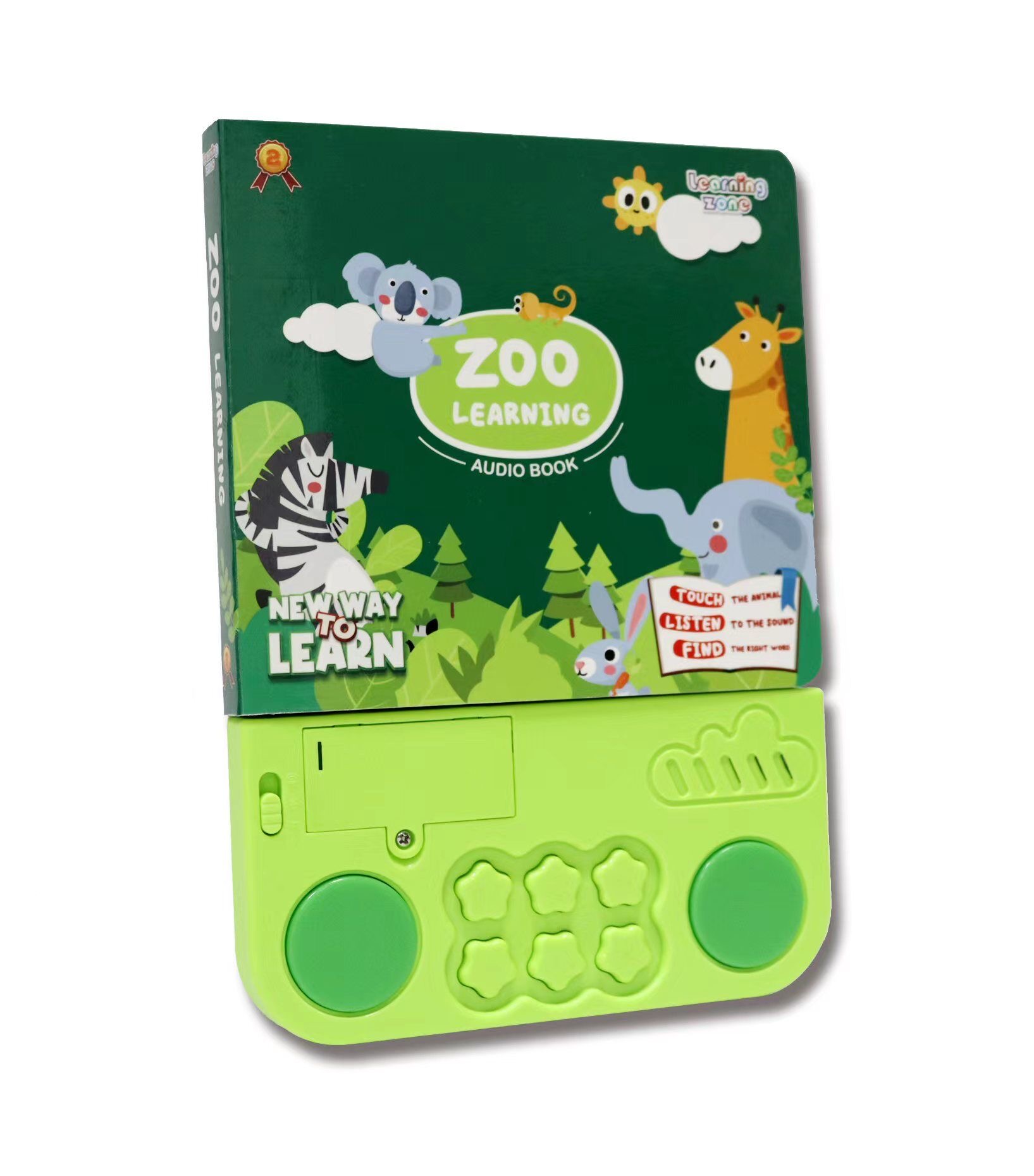 Child Intelligent Educational Electronic Learning Machine Touch book Sound E Book Reader My First Book For Kids