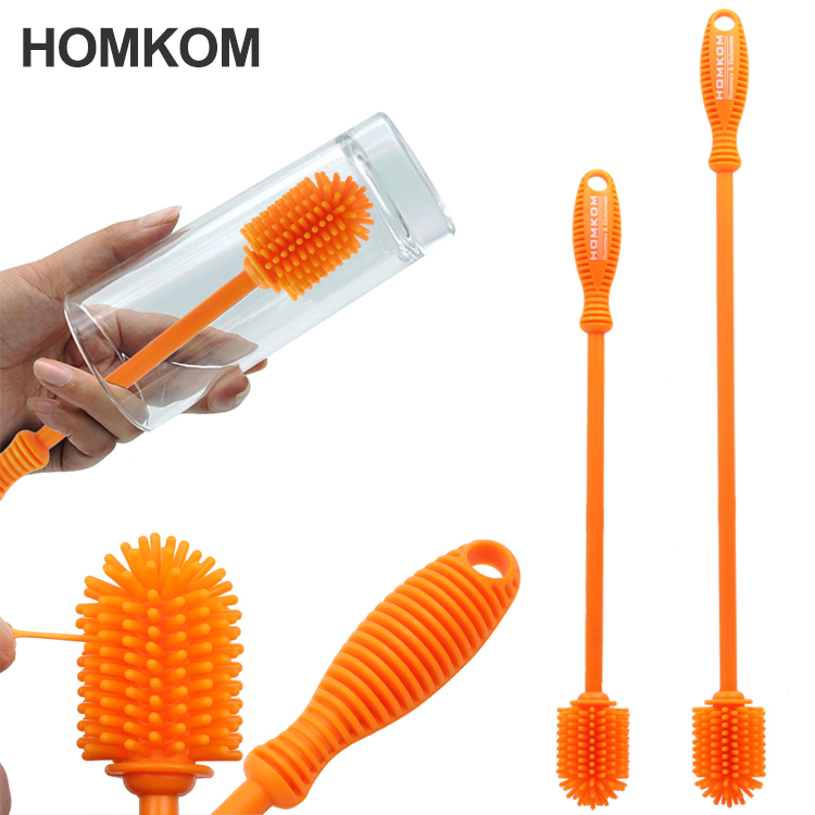 Amazon supplier silicone bottle brush