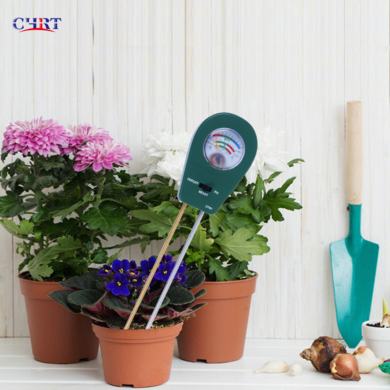 CHRT Amazon pofessional new product 3 in 1 pH soil meter pH meter for cosmetics soil pH meter with conductivity function