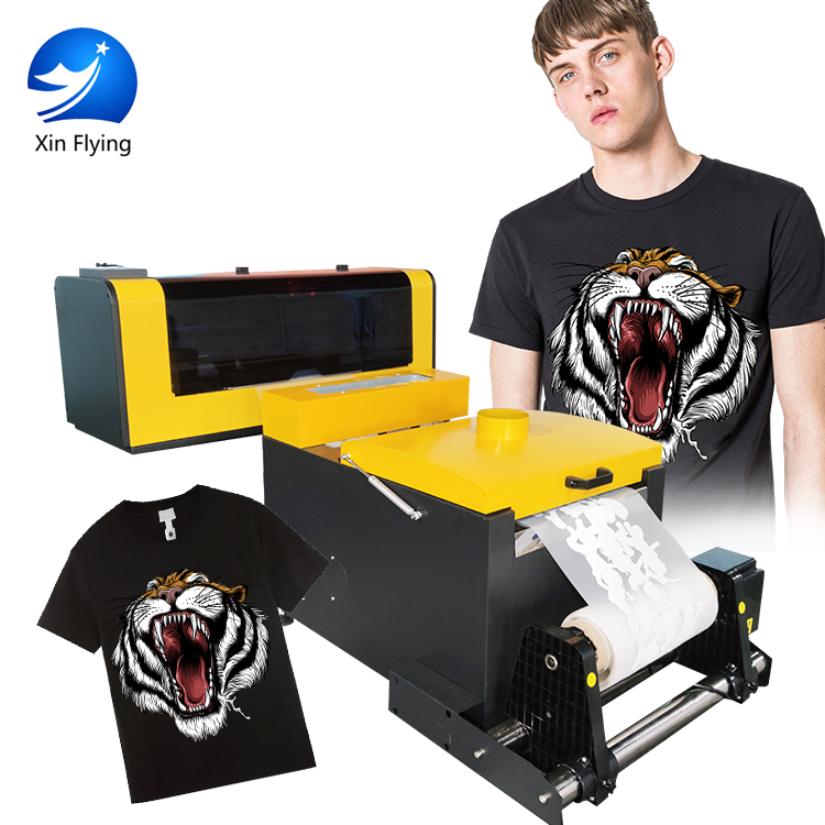 30cm Lifetime warranty digital pet film printer t-shirt DTF printer suitable for all kinds of fabrics