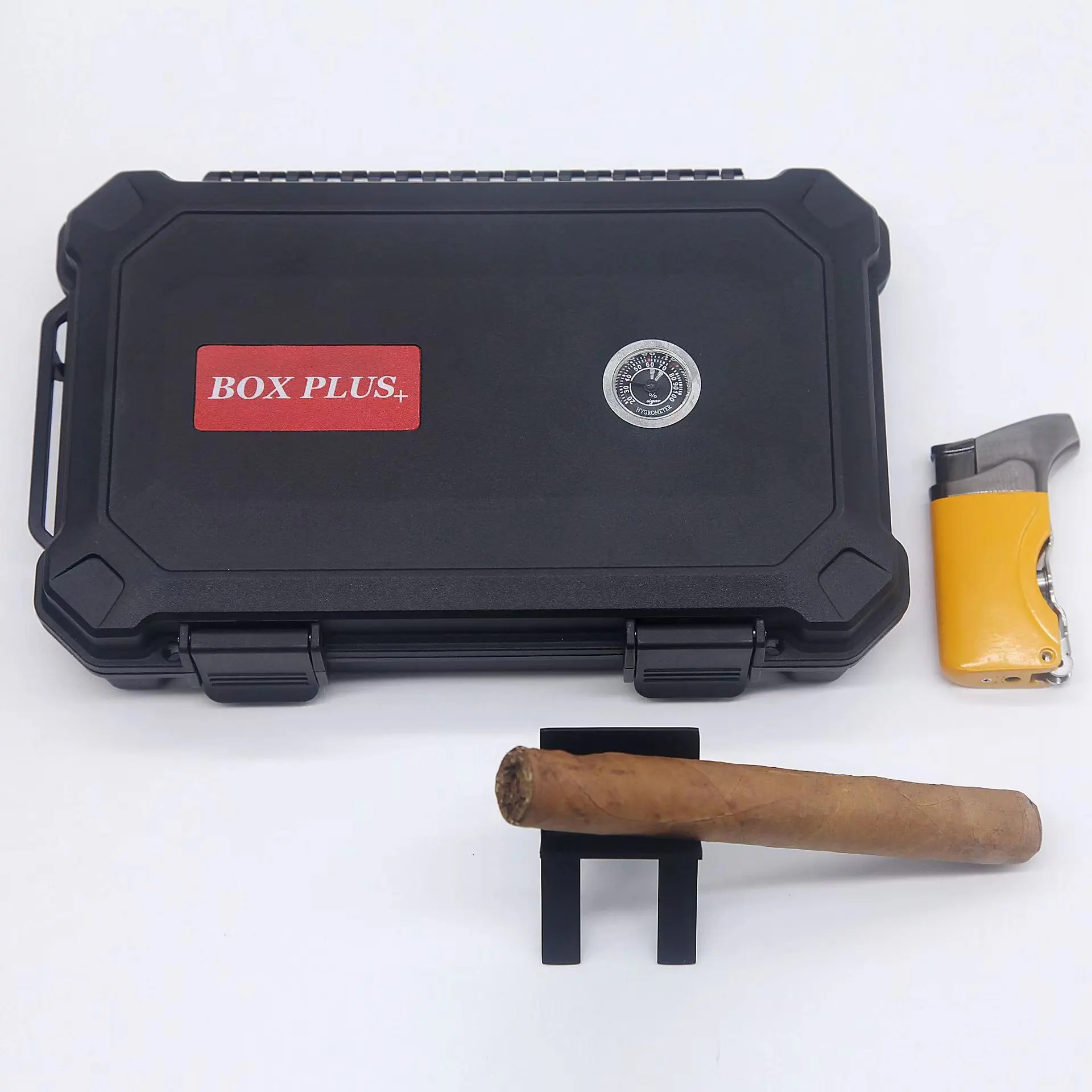 Factory Wholesale Cigar Case Portable Travel Humidor Cigar Case Rugged Waterproof Cigar Case