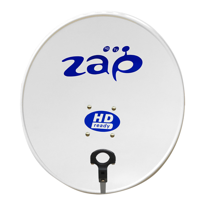 ZAP K60 high quality New HDTV Antenna Customized ku band 60cm satellite dish strong satellite antenna dish