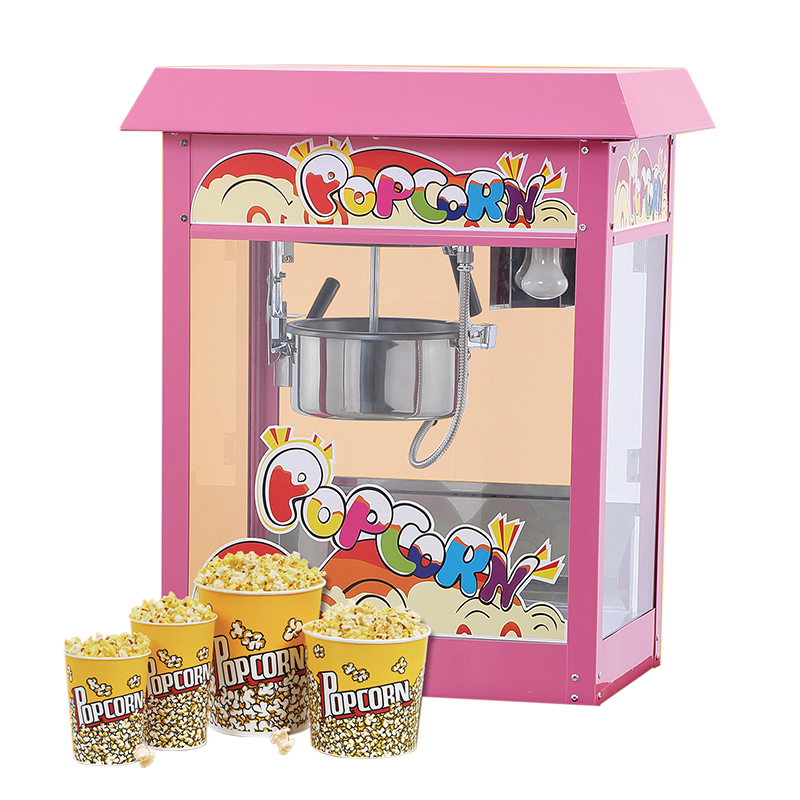 China Factory Price Easy Operate Kitchen Equipment SS Commercial Popcorn Machine