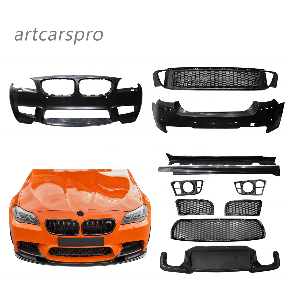 OEM Body Kit PP Front Bumper Rear Bumper Side Skirt for BMW 5 Series M5 F10 F18 2010 2011 2012 2013 2014 2015 2016 2017