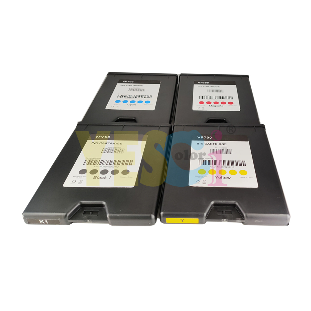 Yes-Colorful VP700 VP-700 Premium compatible inkjet ink cartridge for Memjet VIPcolor High Speed Commercial Color Label Printer