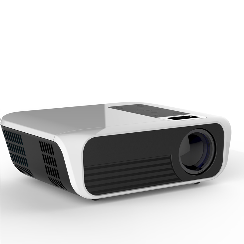 Лучшие Продажи Мини проектор T8 1920*1080P беспроводной домашний кинотеатр тв проектор Full HD 4K 3D WIFI Android OS проектор