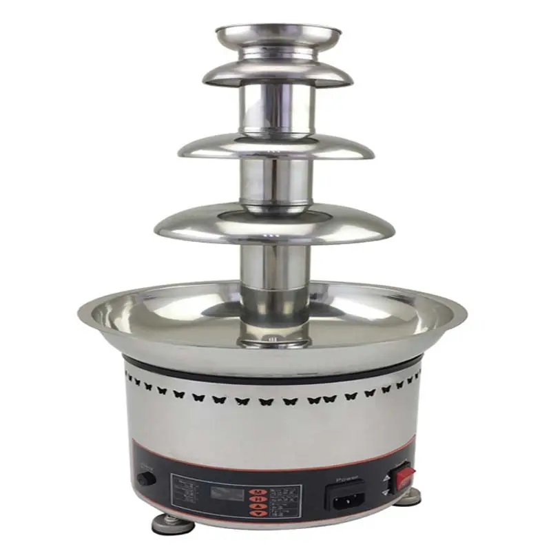 New Mini Chocolate Fountain CF-17 Household 3-Tier Choco Tree EU Standard small Chocolate Fountain Machine for home