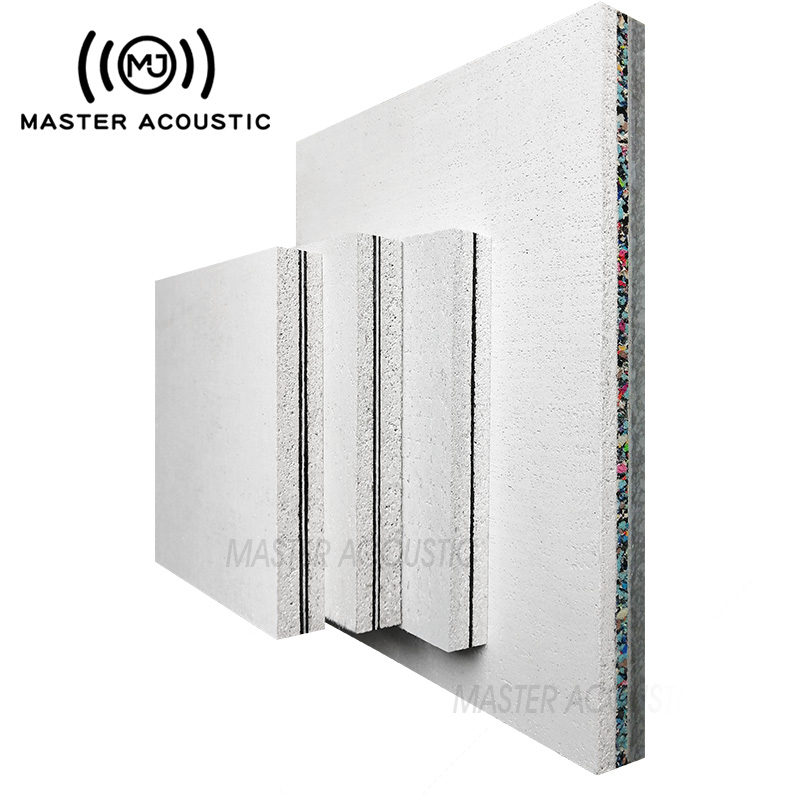 Shock-absorbing soundproof panel material bar cinema wall damping soundproof board