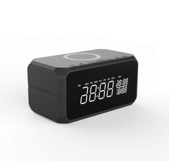 Bluetooth Speaker wireless charging clock lamp 50w smart wholesale audi a3 stand car mag safe led lamp honda civic for table