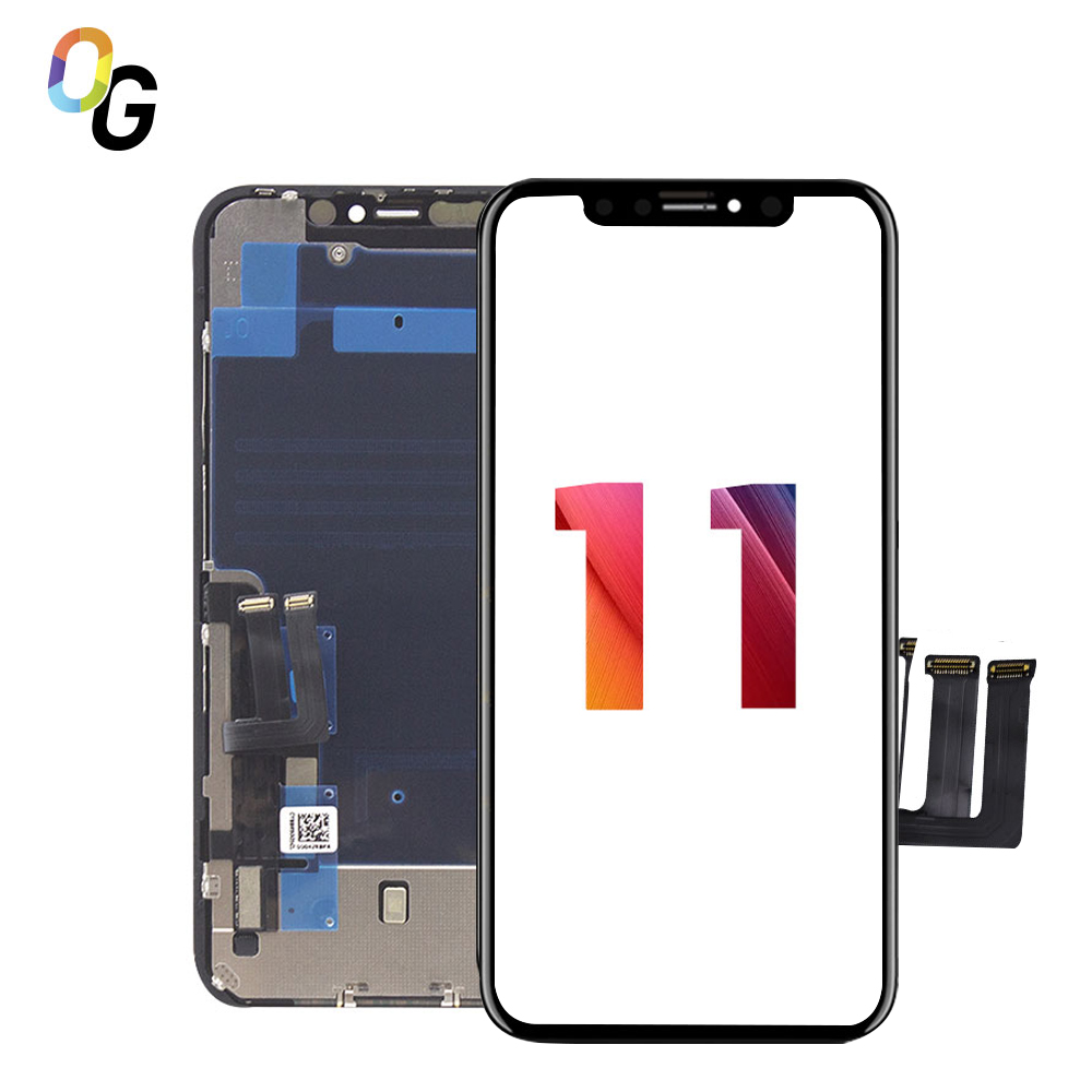 Заводская цена, ЖК-экран для мобильного телефона iphone 11, Замена ЖК-экрана с дигитайзером pantalla de screen для iphone 11